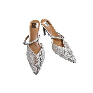 Dolce Vita Elley 10 Lace Heels Slingback Wedding Party Bride